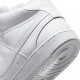 Nike Court Vision Mid Bota Moda Joven Blanco