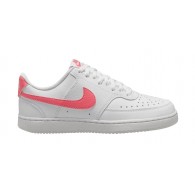 Nike Court Vision Low Deportivo Mujer Blanco-Rosa.