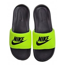 Nike Victori One Chancla Hombre Pala Acolchada Negro-Verde