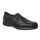 Zapato Hombre Sport  Cómodo En Piel Negro. Dj Santa