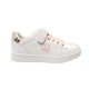 Sneakers Casual Niña Cordon Elástico Blanco-Rosa. UNITED COLOURS OF BENETTON,