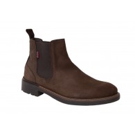 Bota Moda Hombre Chelsea Piel Marrón. Dj Santa