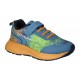 Deportivo Niño Con Velcro y Cordón Elásticos Blue. J'hayber