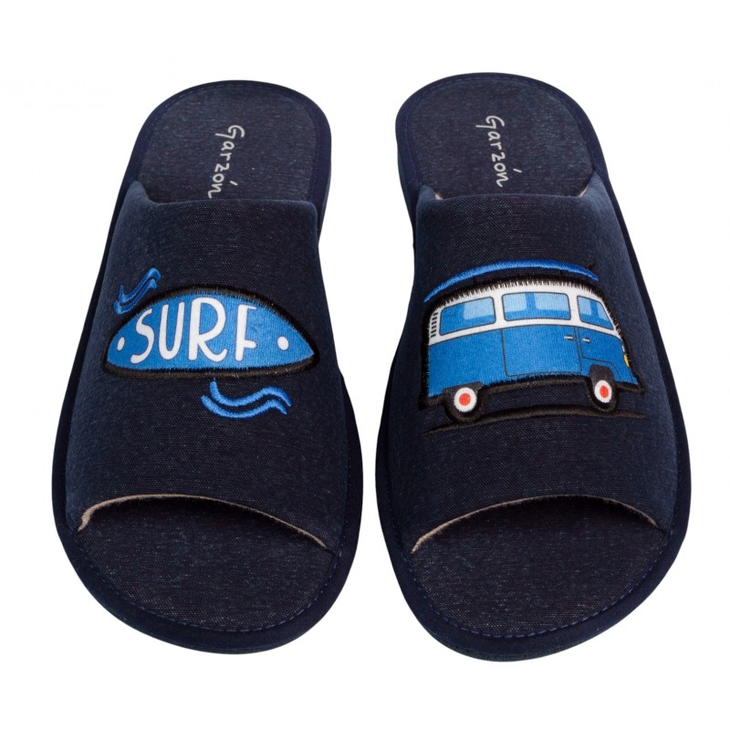 Zapatillas estar por Casa de Hombre Verano Marino "Surfing". Garzon
