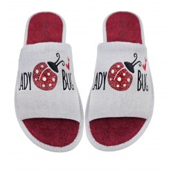 Zapatilla Mujer Verano De Casa "Lady Mariquitas" . Garzon