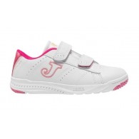 Deportivo Colegial Niña Joma Play Blanco-Fuxia. Joma