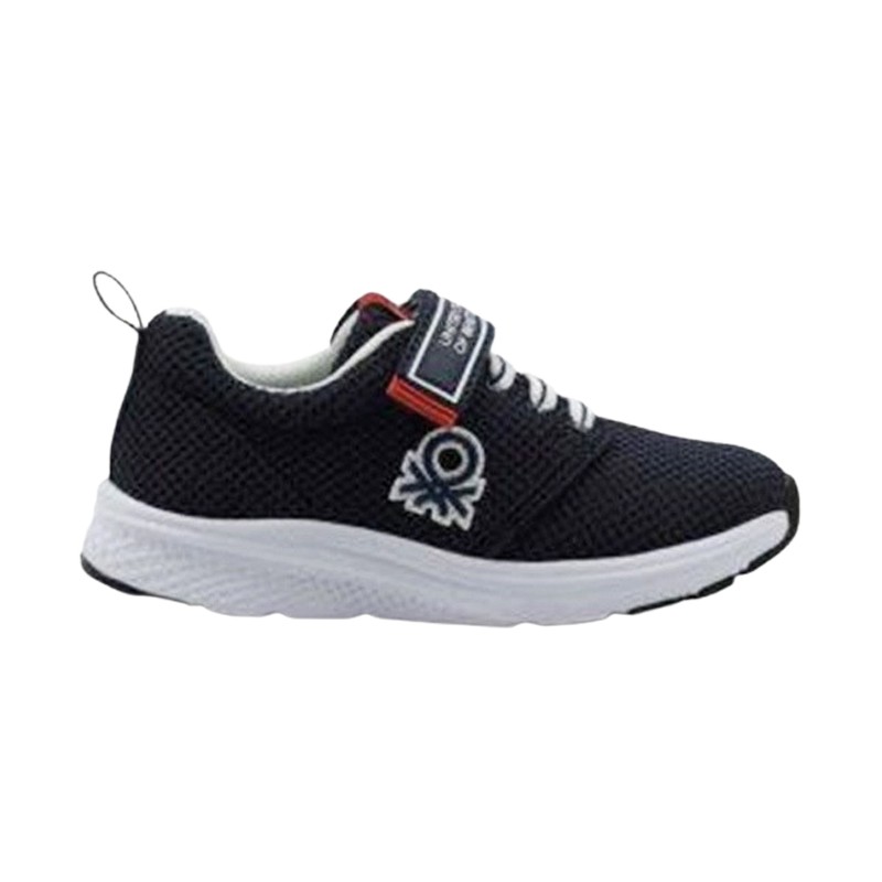 Sneakers Casual Niño Cordon Elástico Marino. UNITED COLOURS OF BENETTON,