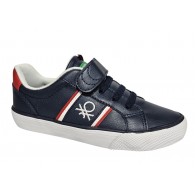 Sneakers Casual Niño Cordon Elástico Marino. UNITED COLOURS OF BENETTON,