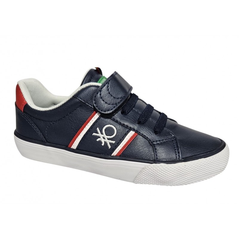 Sneakers Casual Niño Cordon Elástico Marino. UNITED COLOURS OF BENETTON,
