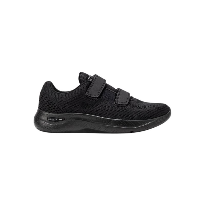 Deportivo Corinto  Negro Velcros Confort Ligera. Joma .