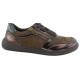 Deportivo Barefoot Cordón-Cremallera Confort Marrón. Amarpies