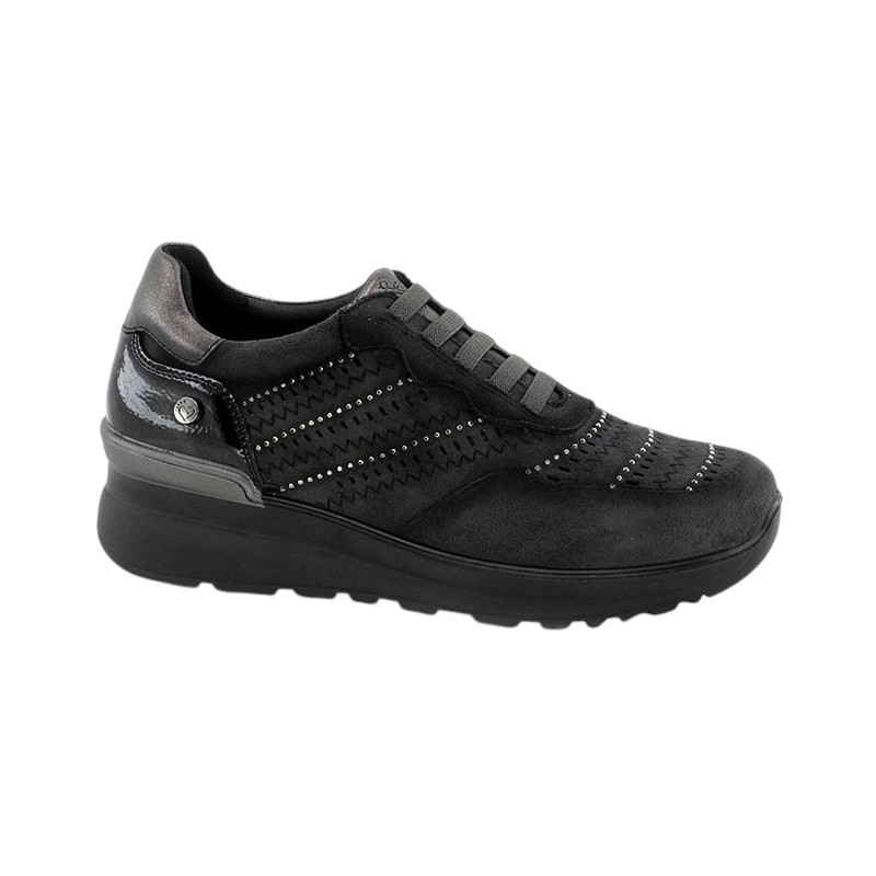 Deportivo Codones Elásticos Confort Cuña Gris. Amarpies