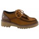 Zapato Mujer Tipo Wallabe Confort Tabaco.  Amarpies