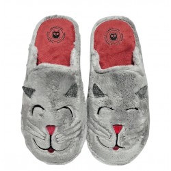 Zapatillas de Mujer Confort Invierno "Gato". Marpen