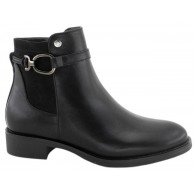 Bota Mujer Confort Tacón Negro. Amarpies