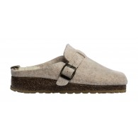 Zueco Bio de Mujer Fieltro Plantilla Confort Invierno Beig. Marpen