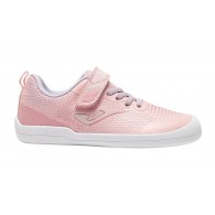 Deportivo Niña Horizon Jr Barefoot Con Velcro Y Cordón Elástico Rosa. Joma