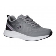 Zapatilla Deportiva Mujer Running Confort Gris. J'hayber