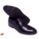 Zapato Hombre Confort Piel Negro. Almansa