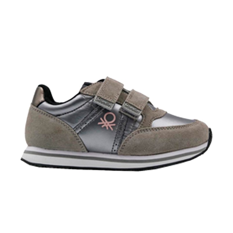 Sneakers Casual Niño Gris. UNITED COLOURS OF BENETTON,