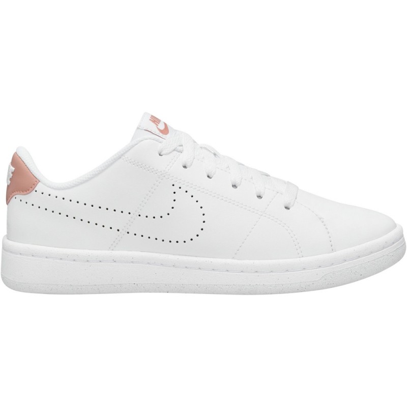 Court Royale Deportivo Mujer Blanco-Rosa - Shoes