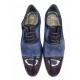 Zapato Elegante Novio Gran Calidad Todo Piel Charol Azul Marino. Zapato de Hombre de Vestir